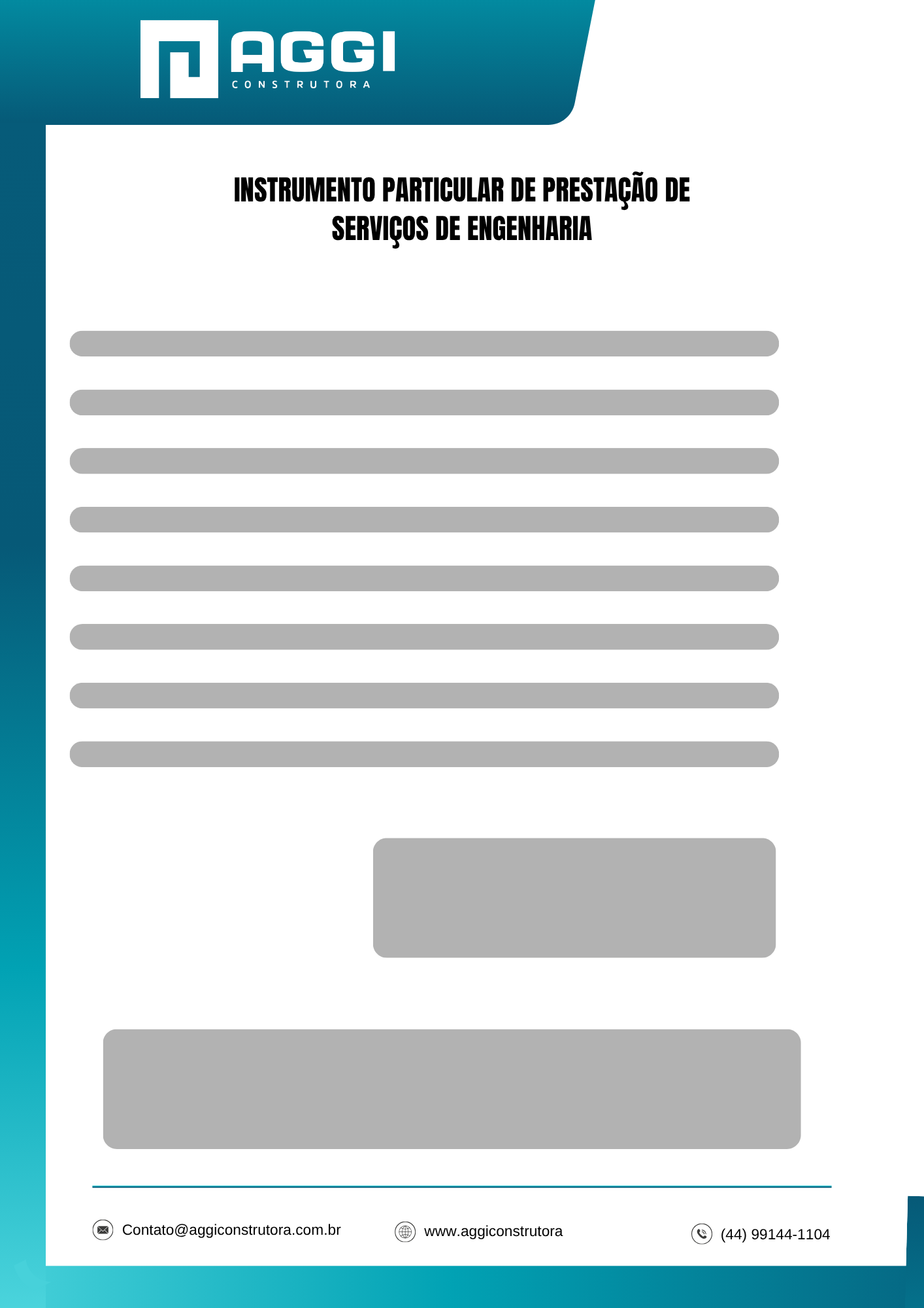 Website Aggi Construtora